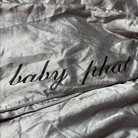 Baby Phat Metallic Silver Joggers - Picture 2 of 6